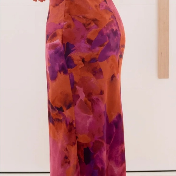 NWT Billy J Margie Midi Dress. Dark rose. Size 6. - Picture 3 of 13